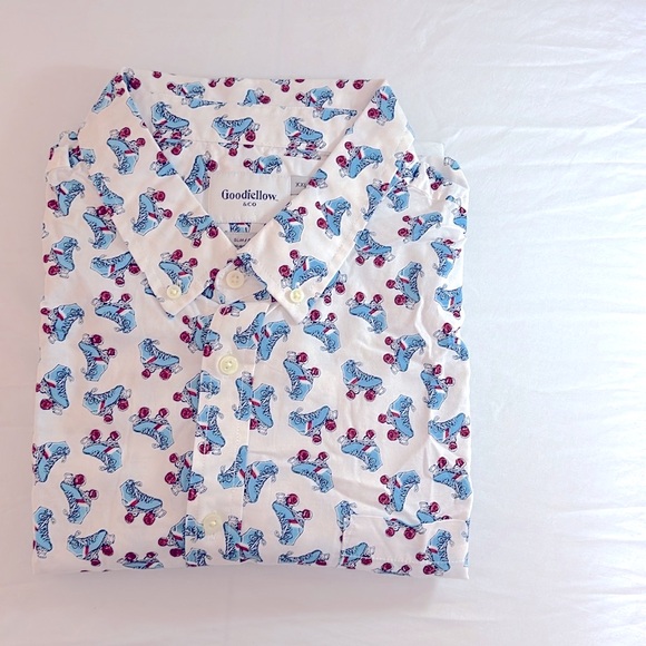 Goodfellow Skates Short Sleeve Button Down size XXL - Picture 1 of 6